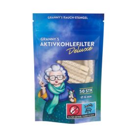 GRANNY`S Weed Deluxe Aktivkohlefilter ø 6mm, 50er Pack