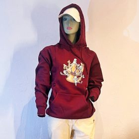 SHROOMS Hoodie "Magic Gathering" Weinrot